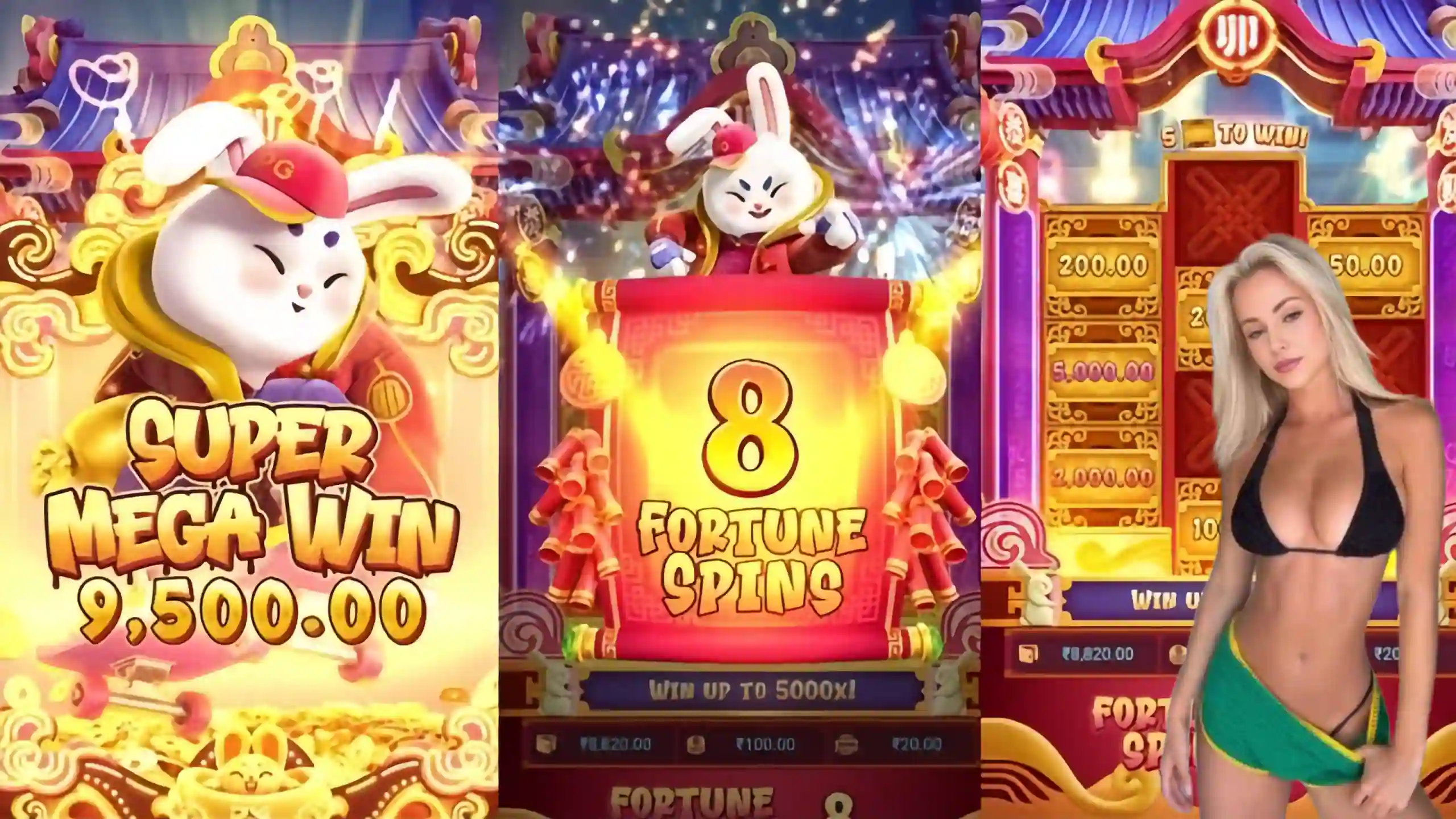 Wild Expansivo Fortune Rabbit 27b - Coelho Dourado que Expande